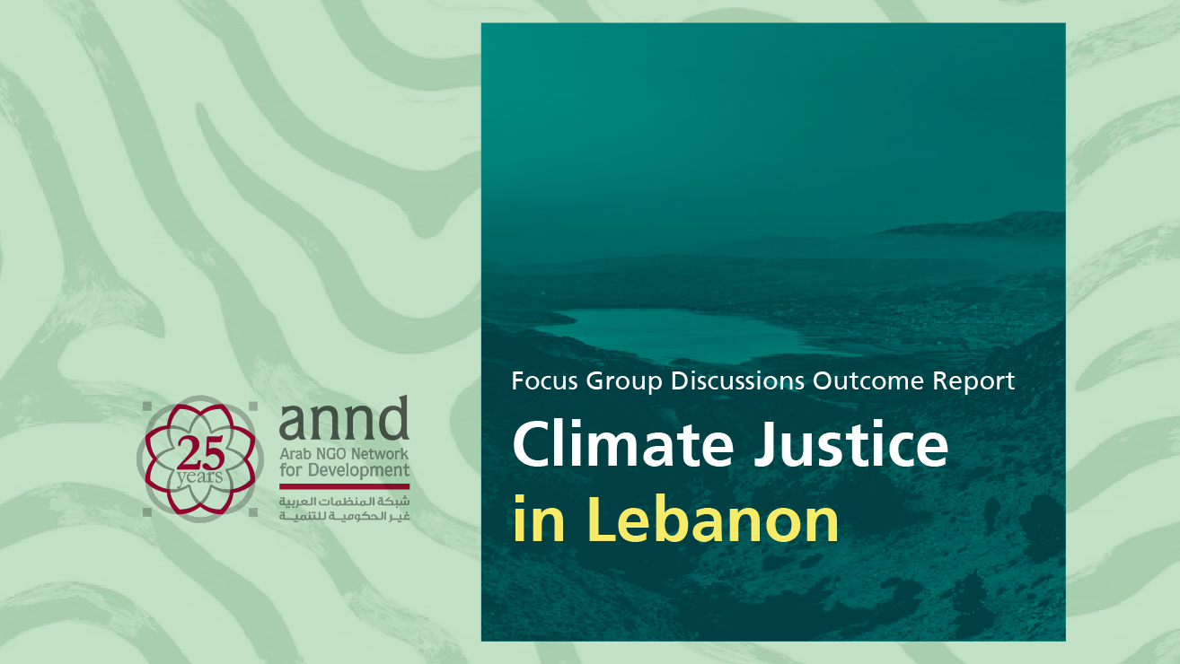 Climate Justice in Lebanon: Focus Group Discussion Outcome Report