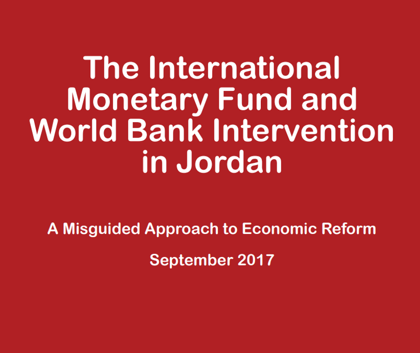 ANND policy briefs on IMF country reports 2017 - Jordan